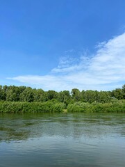 Fototapeta premium landscape with river