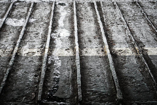 old rusty metal texture