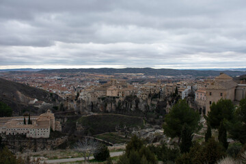 Fototapeta na wymiar Landscape, architecture and views of the city of Cuenca
