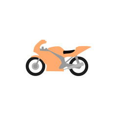 Motorcycle logo icon - motorbike cross transport road motor speed sport biker bike race ride freedom power lifestyle journey chopper adventure