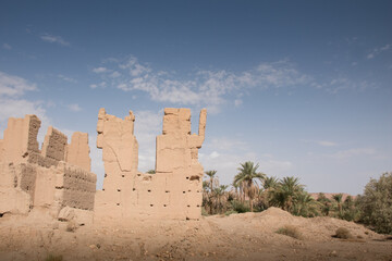 ruins of the old city 