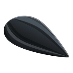 Delicious seed icon. Cartoon of delicious seed vector icon for web design isolated on white background