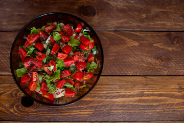 bowl of fresh vegetables
