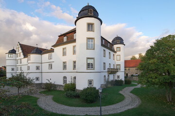 Fototapeta premium Schloss Pfedelsbach in der ehemaligen Grafschaft Hohenlohe