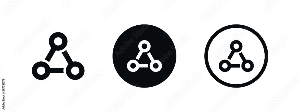 Poster share or exchange icon symbol for apps and websites