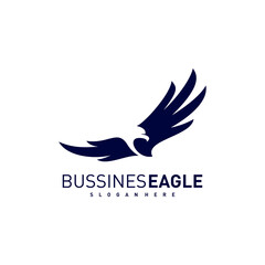 Obraz premium Eagle Logo Vector, Creative Eagle logo design template, Icon symbol