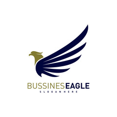 Eagle Logo Vector, Creative Eagle logo design template, Icon symbol