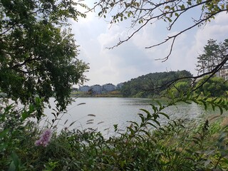 South Korea lake