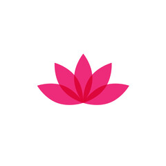 Water lily Lotus logo flower logo - beauty spa flower symbol wellness health meditation beauty luxury natural fitness yoga lifestyle treatment petals salon organic calming cosmetics