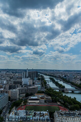 Paris Cityscape from the Eiffel tower