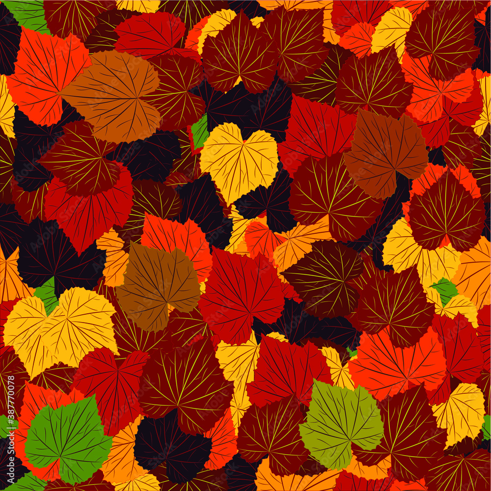 Canvas Prints grape leaves seamless