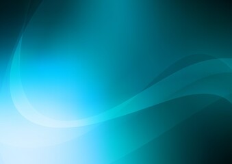 Obraz premium Light BLUE vector pattern with lines, ovals.