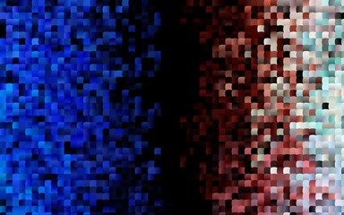 Dark Multicolor, Rainbow vector layout with lines, rectangles.