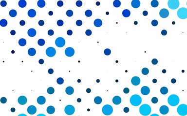 Light BLUE vector layout with circle shapes.