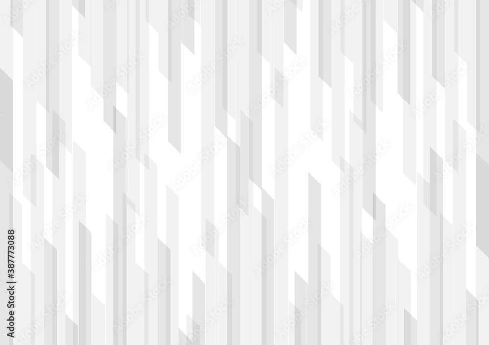 Canvas Prints abstract white and gray geometric vertical stripes background and texture