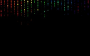 Dark Multicolor, Rainbow vector background with straight lines.