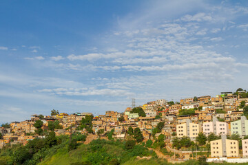 Fototapeta premium View of the Santa Lucia cluster, in Belo Horizonte, Minas Gerais state, Brazil