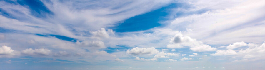  Colorful cloudy sky at sunset. Gradient color. Sky texture, abstract nature background