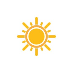 sun illustration logo