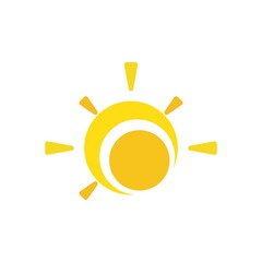 sun illustration logo