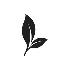 leaf logo ecology nature