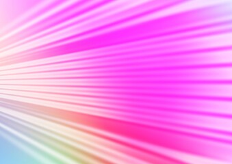 Light Pink vector blurred shine abstract background.