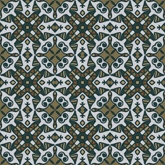 Bright creative color abstract geometric pattern in gray gold orangw, vector seamless, can be used for printing onto fabric, interior, design, textile, carpet, pillow, tiles.