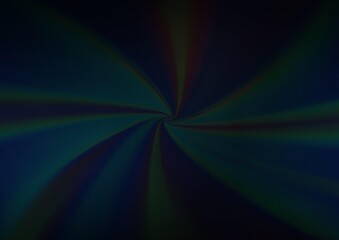 Dark BLUE vector abstract blurred background.