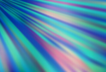 Obraz premium Light BLUE vector backdrop with long lines.