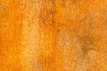 Grunge dark yellow brown cracked rusty distorted iron sheet old abstract canvas Painting texture pattern