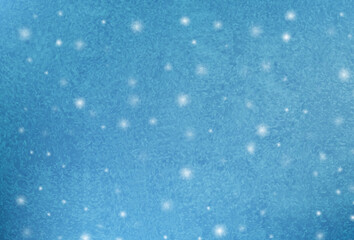 Frozen window Christmas background. Vector