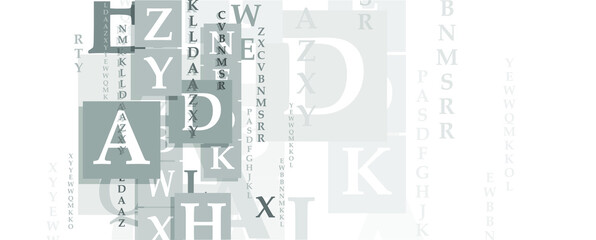 Creative and modern background with numbers.