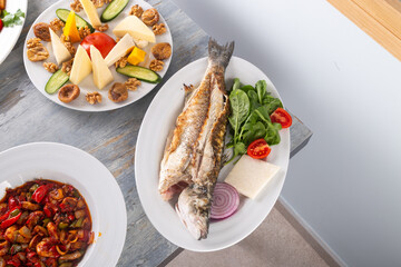 Trout kitchen cooking turkish cuisine