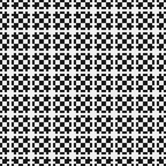 Abstract Cross Pattern Dots Logo generative computational art illustration