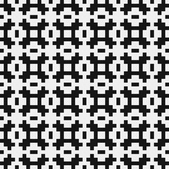 Abstract Cross Pattern Dots Logo generative computational art illustration