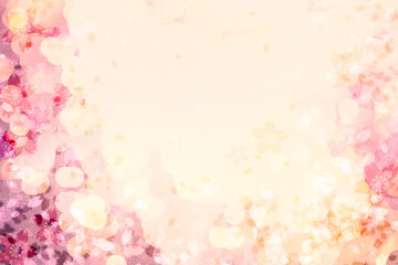 春のときめき桜の背景