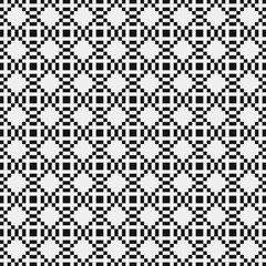 Abstract Cross Pattern Dots Logo generative computational art illustration