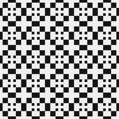 Abstract Cross Pattern Dots Logo generative computational art illustration