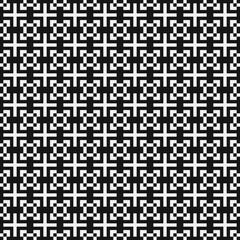 Abstract Cross Pattern Dots Logo generative computational art illustration