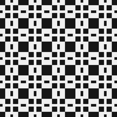 Fototapeta premium Abstract Cross Pattern Dots Logo generative computational art illustration