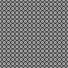 Abstract Cross Pattern Dots Logo generative computational art illustration