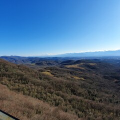 landscape with mountains