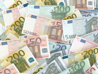 Obraz na płótnie Canvas euro cash
