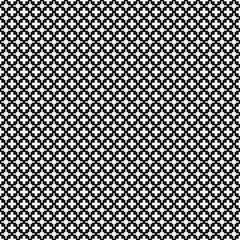 Abstract Cross Pattern Dots Logo generative computational art illustration