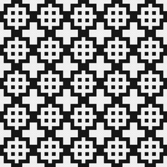 Abstract Cross Pattern Dots Logo generative computational art illustration