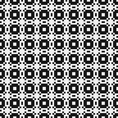 Fototapeta premium Abstract Cross Pattern Dots Logo generative computational art illustration