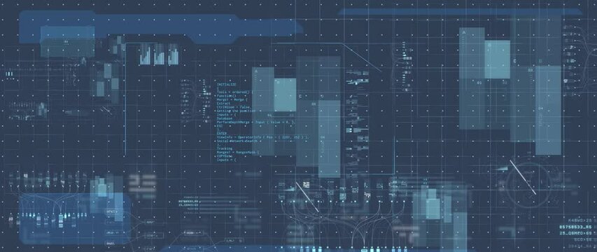blue binary code