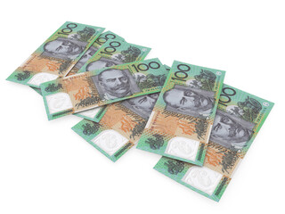 Obraz na płótnie Canvas australian dollars. cash