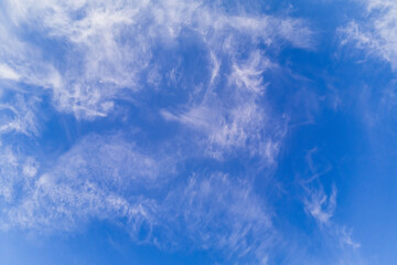  Blue sky background with white clouds skies