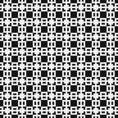 Fototapeta premium Abstract Cross Pattern Dots Logo generative computational art illustration